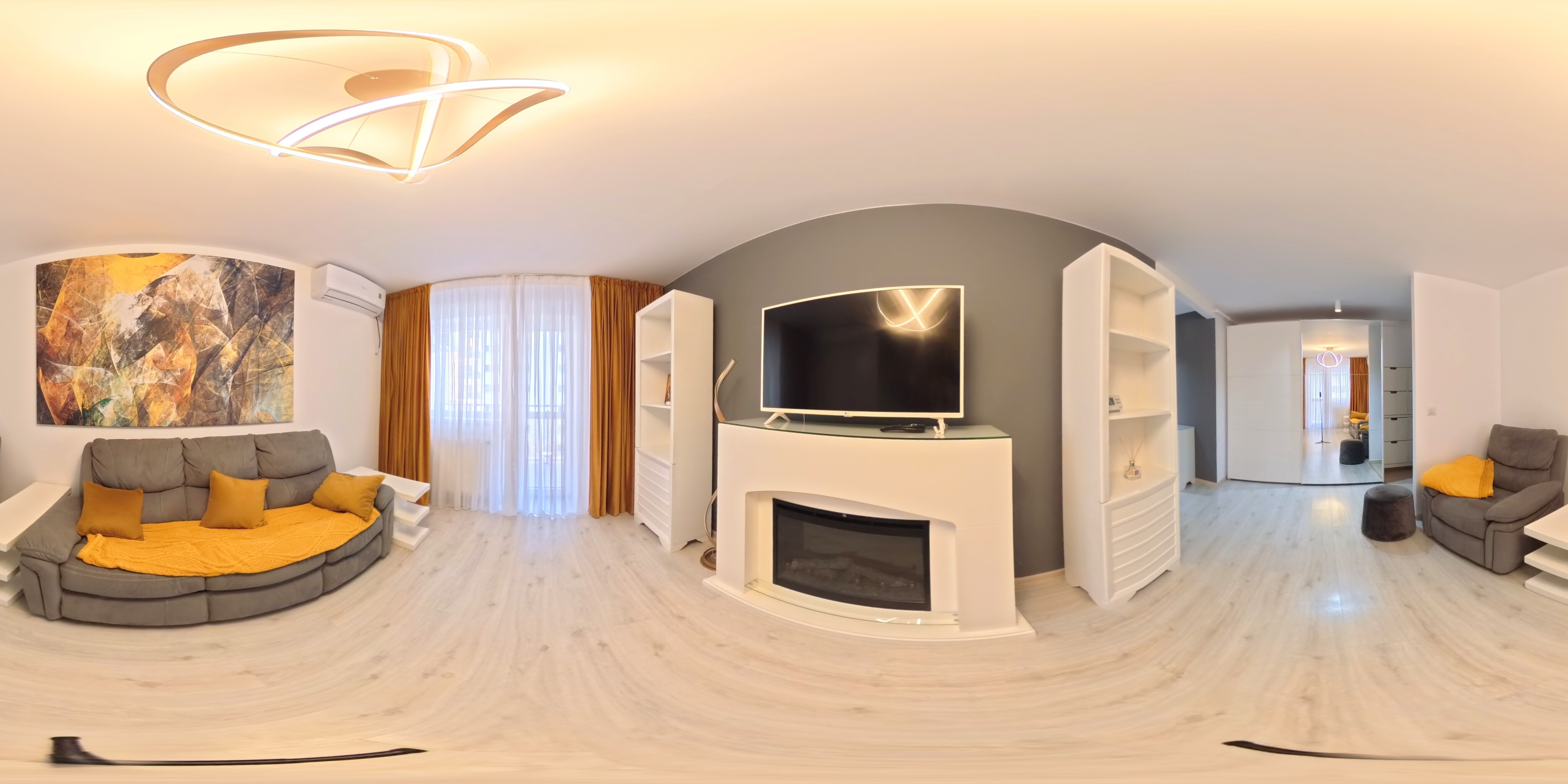 Titan - Palladium Residence - 3 camere - mobilat/utilat - nou-2 parcari