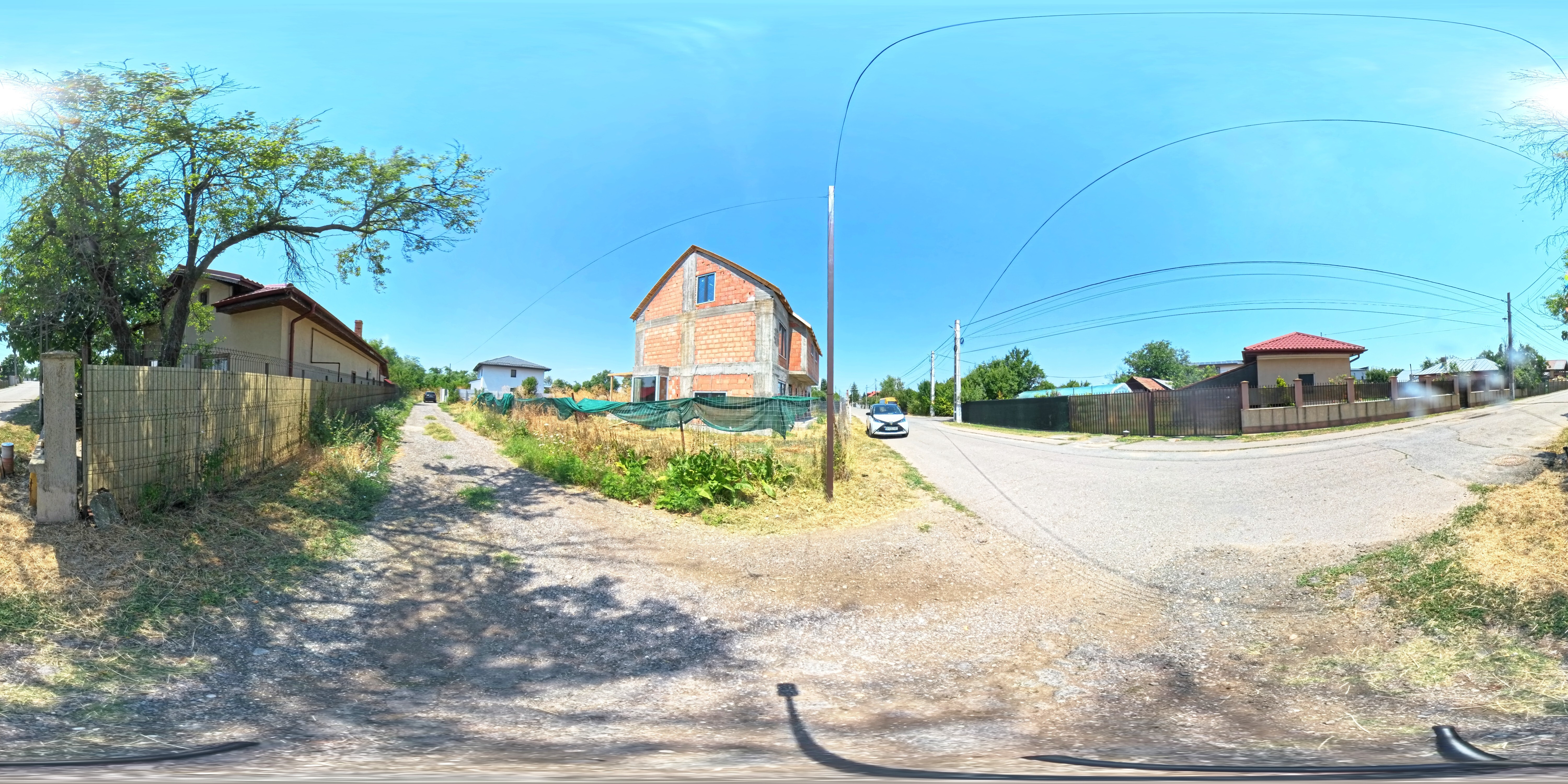 Corbeanca - Tamasi - str Trandafirului - teren 523 mp cu deschidere 13,50 mp