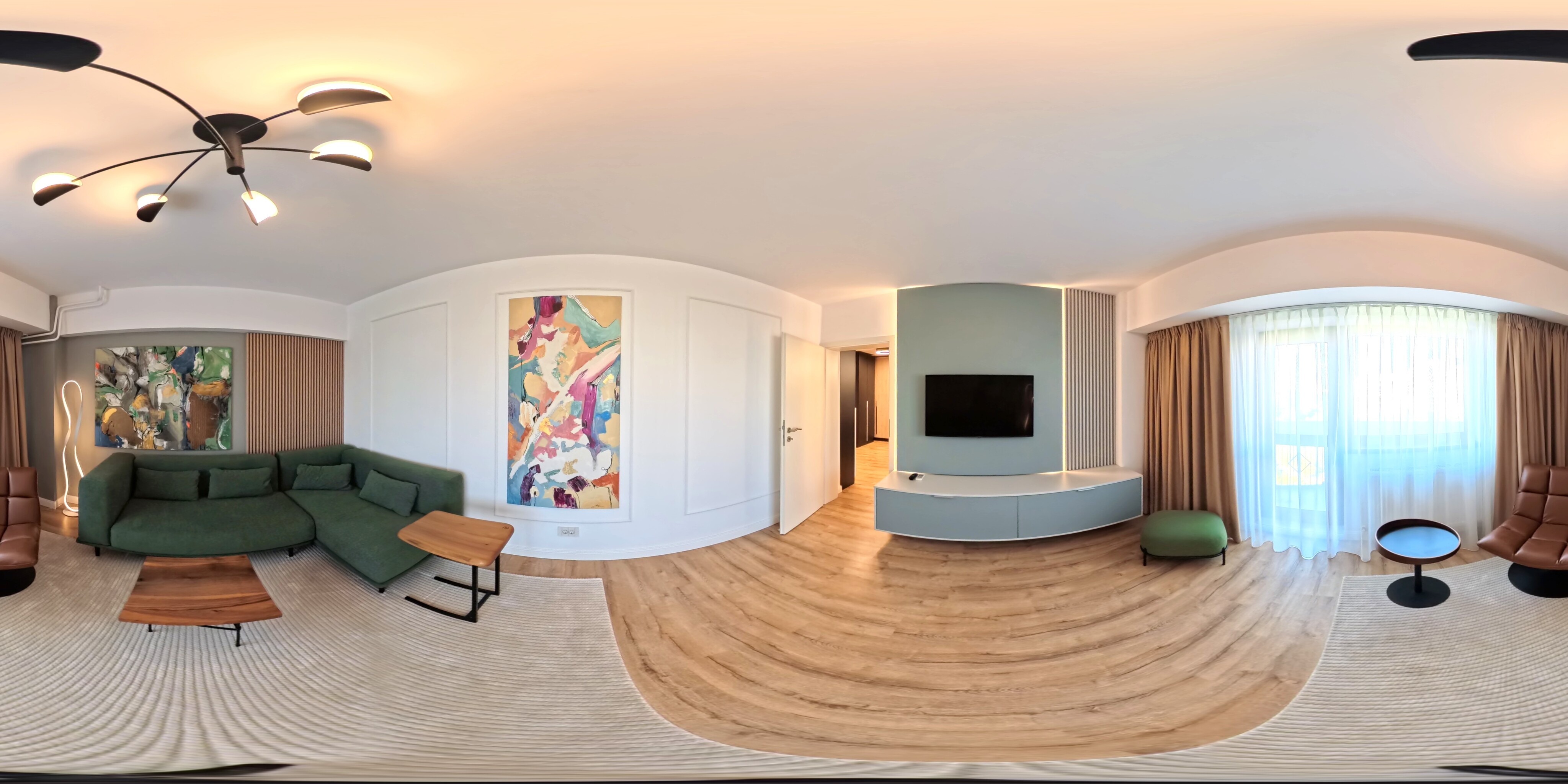 Panoramă superbă – 2 camere complet renovat, Rond Alba Iulia
