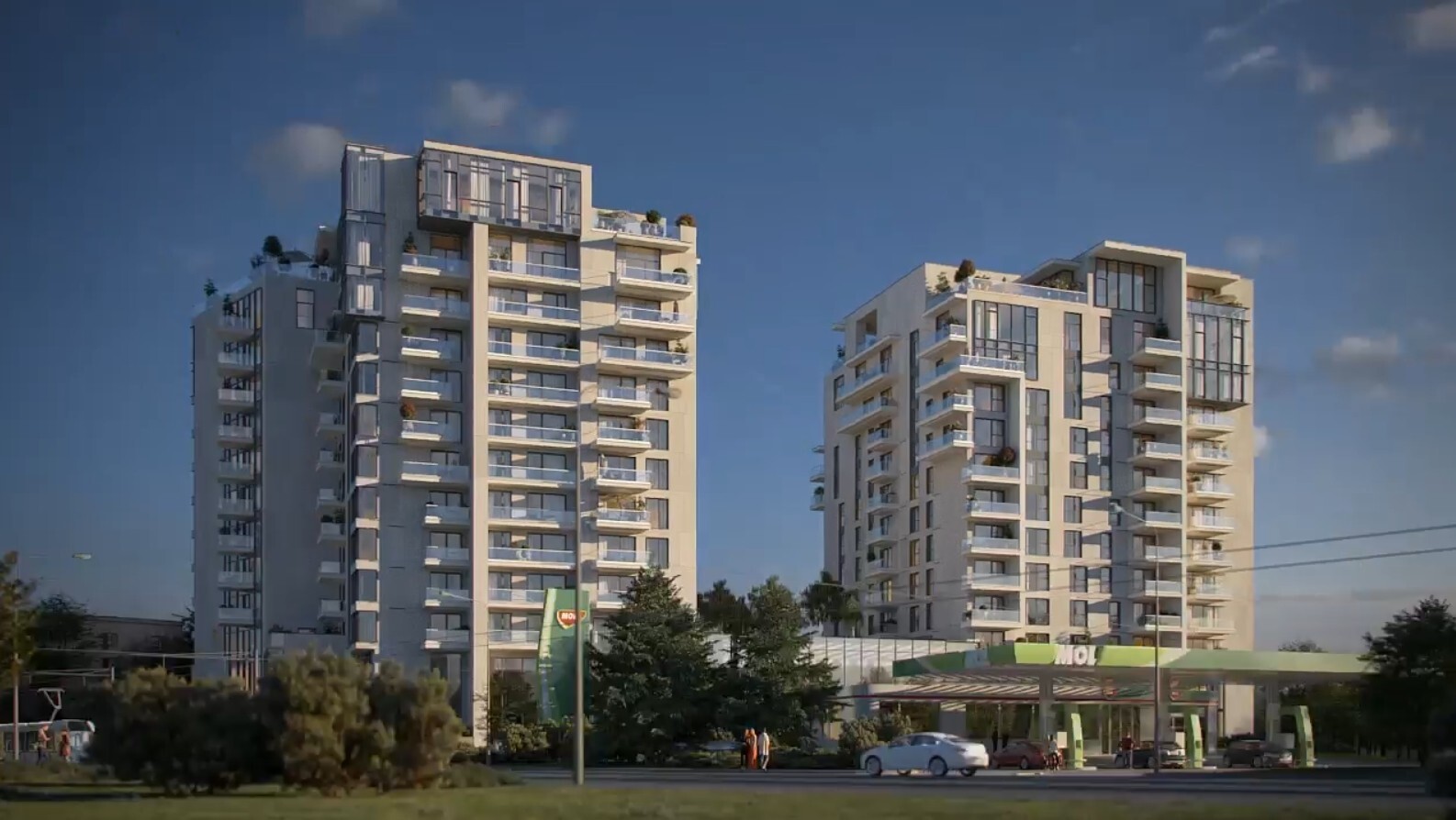 ONE Herastrau Towers