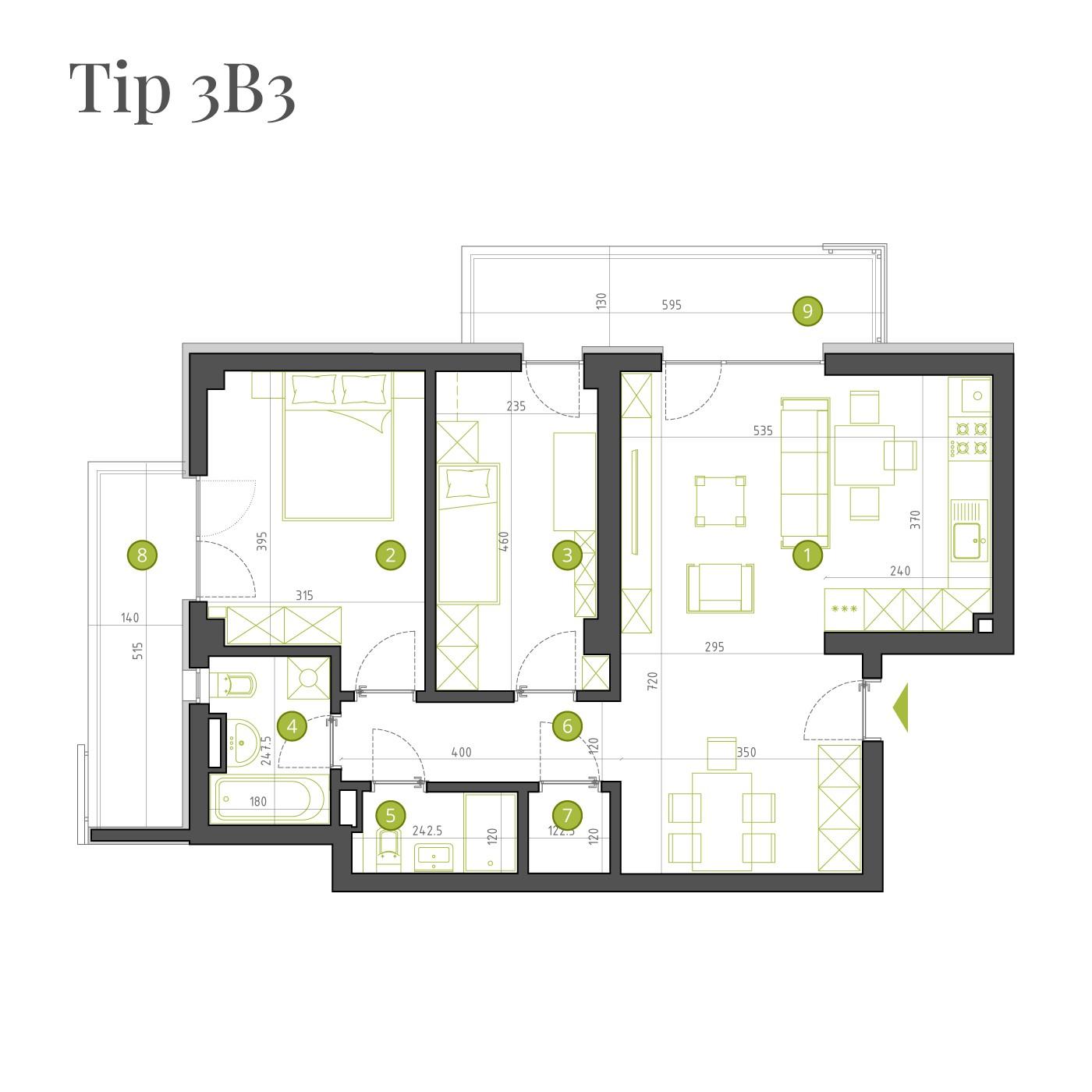 3B3
