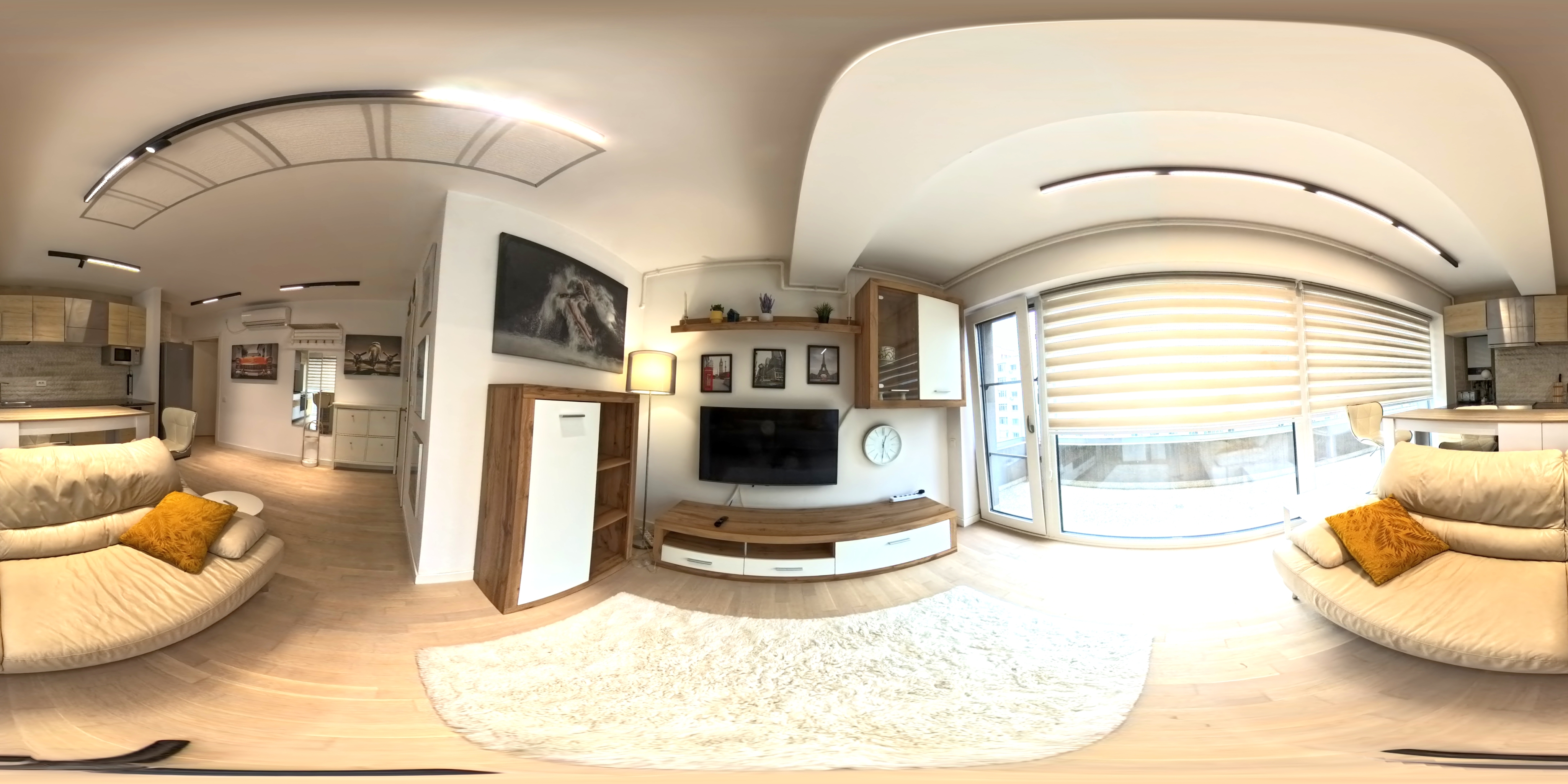 Inchiriere 2 camere lux - C-entral Residence Stefan cel Mare